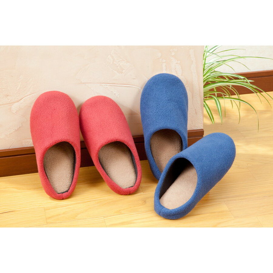 オフィス サンダル オフィスサンダル スリッパ おしゃれ 室内履き フリース小音スリッパM・Lセット (代引き不可)【送料無料】