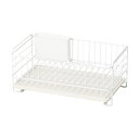スキット 珪藻土トレー水切りバスケット スリム ホワイト HB-4986 パール金属 キッチン用品 水切り 食器洗い 皿洗い【送料無料】