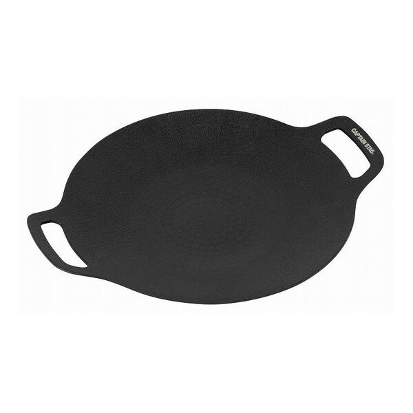 ブランド：キャプテンスタッグ品質表示本体：アルミニウム合金(表面加工＝ふっ素樹脂塗膜加工)、はり底：ステンレス鋼商品仕様オール熱源対応(ガス火・焚火・IH・シーズヒータ・ハロゲンヒータ・エンクロヒータ・ラジエントヒータ・GAS・100V・2...