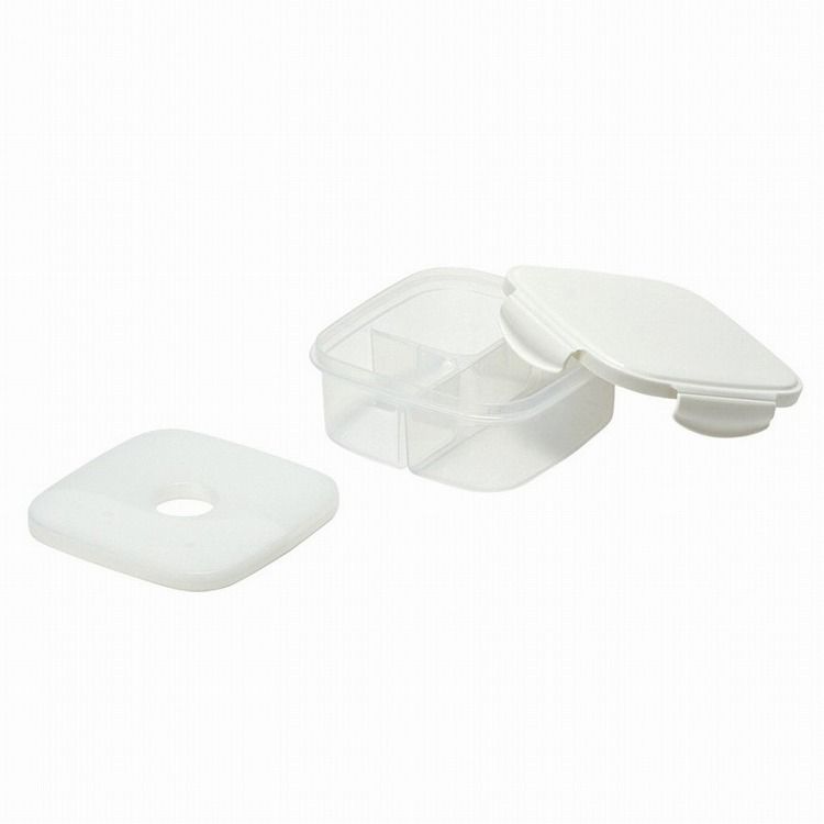 アクティア 保冷剤付フードボックス 正方形 パール金属 キッチン用品 食器 グラス タンブラー 行楽 調..