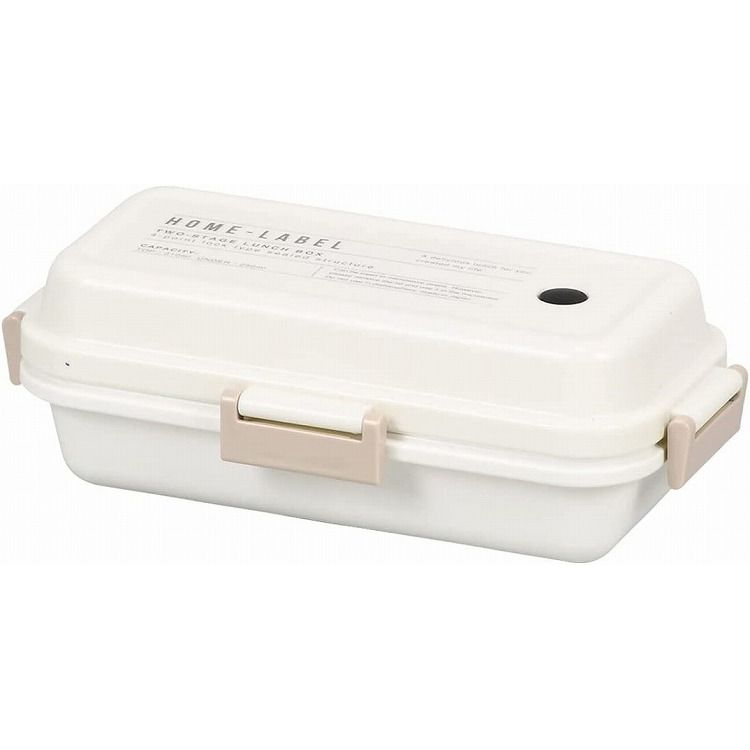ホームレーベルII ランチボックス S 長方形 ホワイト パール金属 キッチン用品 食器 グラス タンブラー..