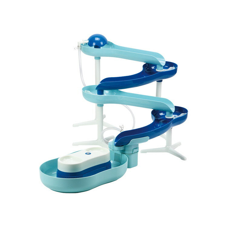 パール金属 流麺 スライダーそうめん流し器(ミントブルー) D-6668【送料無料】