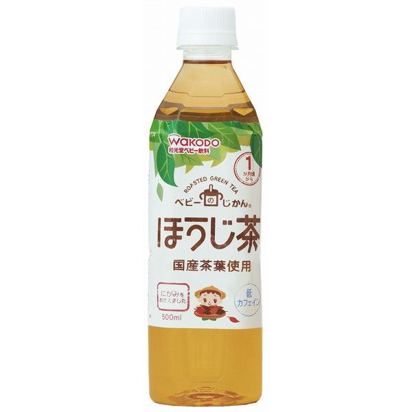 和光堂 ベビーのじかん ほうじ茶 500ml 1か月頃から アサヒグループ食品