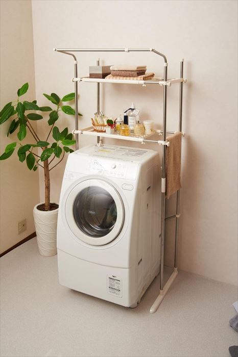 セキスイ ステンレス洗濯機ラック SSR-40【送料無料】 (代引不可)