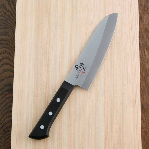 陶瓷 - 貝印 三徳包丁 関孫六 萌黄 165mm AE2900 (代引不可)【送料無料】