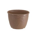 【5個セット】植木鉢 ビオラデコ 7号 チョコブラウン ( プラスチック製 プランター )(代引不可)【送料無料】