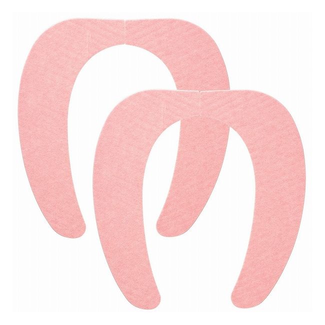 レック ぴたQ 吸着べんざシート ピンク 2組入 BB-480 (便座シート) (代引不可)【送料無料】