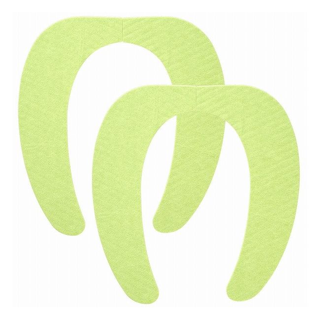 レック ぴたQ 吸着べんざシート グリーン 2組入 BB-480 (便座シート) (代引不可)【送料無料】