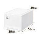 天馬 Fits フィッツケース モノ クローゼット ホワイト(W) 幅39×奥行53×高さ30cm L-53(代引不可)【送料無料】(3)