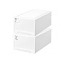 2個セット 天馬 Fits フィッツケース ディープL ホワイト 幅44cm 奥行74cm 高さ30cm(代引不可)【送料無料】(3)
