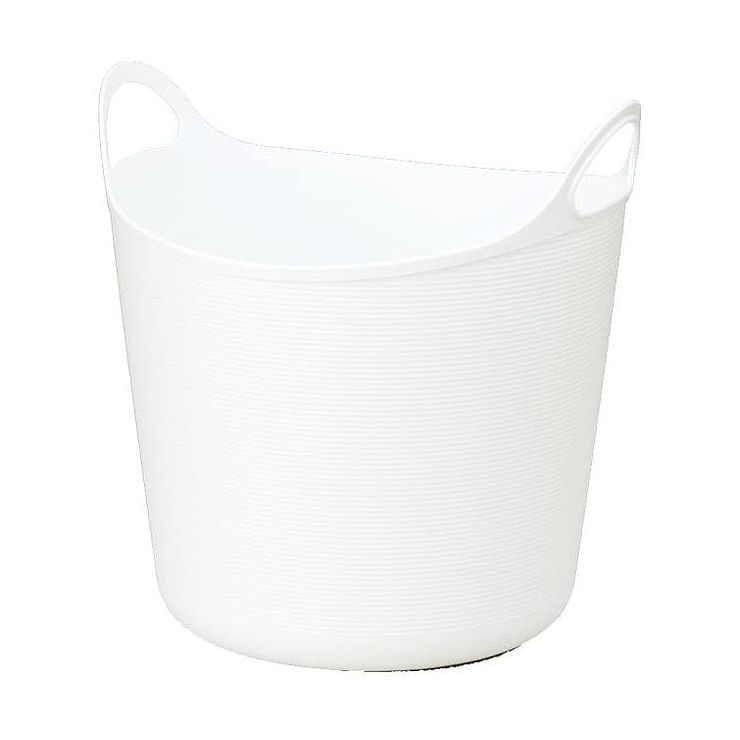 ランドリーバスケット イノマタ化学 アルゴ L 26L ホワイト(代引不可)【送料無料】