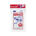 【10個セット】 ニッコー チャック付 ポリ袋 12×17cm 25枚入 F-5 ビニール袋 透明 チャック ジッパー 小物入れ 整理(代引不可)【送料無料】