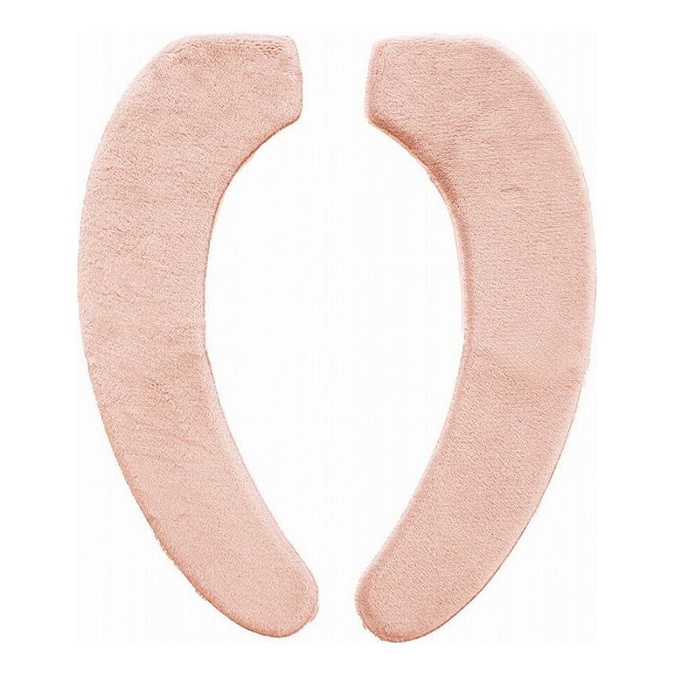 ルックス コクーン 便座クッション ピンク 貼る 便座カバー 洗える トイレ 厚手 吸着 節電 冷え防止(代..