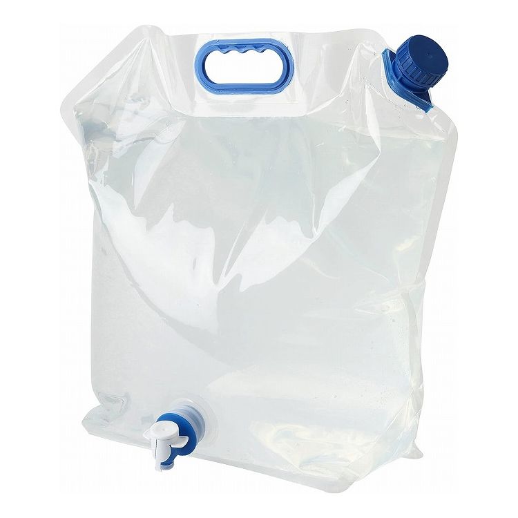 プラテック 折りたたみ水タンク 12L PK-12 ウォータータンク 水容器 12リットル 折り畳み コンパクト【..