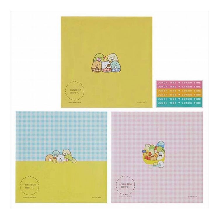 【3個セット】 トルネ すみっコぐらし おにぎりラップ 12枚入(3柄 各4枚入) 2776299おにぎり ラップ su..