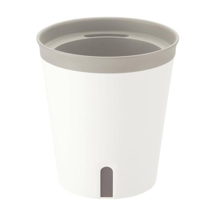 Bowl - 【2個セット】 リッチェル ミエルノPlus ポット 13型N ホワイト 給水プランター 給水ポット 植物 園芸 プランター【送料無料】