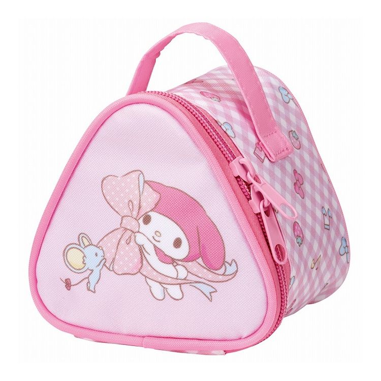 スケーター 保冷おにぎり型ミニランチバッグ マイメロディ KONC2 キャラクター 三角おむすび 2個 保冷 ..