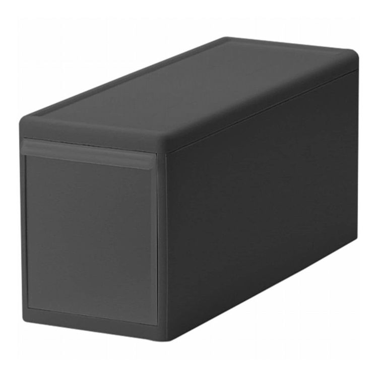Sundries Box - 吉川国工業所 Like-it 組み合わせて使える収納ケース スリムM / 幅17×奥行46.5×高さ21.5cm グレー MOS-01(代引不可)【送料無料】
