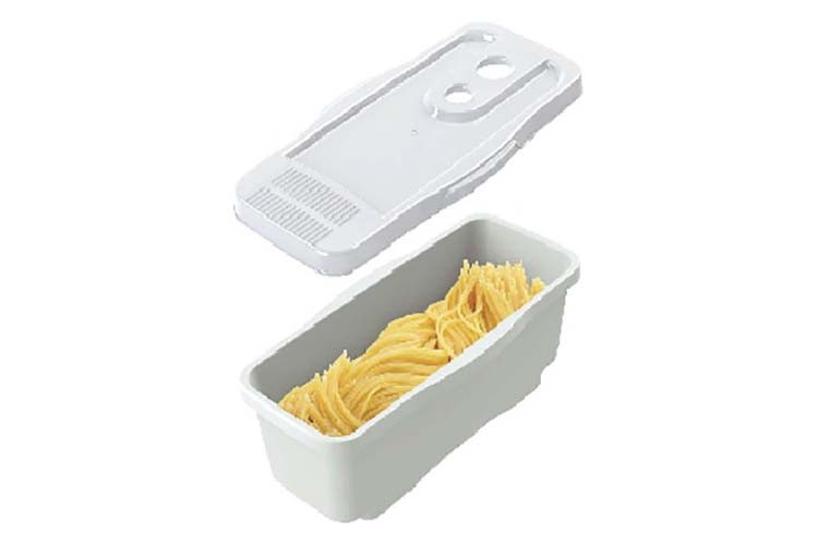 リコメン堂生活館の【2個セット】 電子レンジで調理 パスタ ファミリーサイズ グレー 1.9L F-2655電子レンジで簡単にパスタをゆでられます!【送料無料】｜アングル2