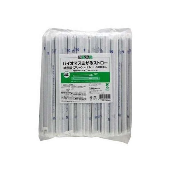 バイオマスプラスチック20%配合長さ21c曲がるタイプのストローです従来の使い心地を維持しながら、環境への負荷を配慮SDGsへの貢献:、脱プラスチック、環境保全の取り組みとして。長さ21cm材質/ポリプロピレン、バイオポリエチレン【送料について】北海道、東北、九州は送料を頂きます。【配送について】沖縄、離島は配送できません。予めご了承ください。