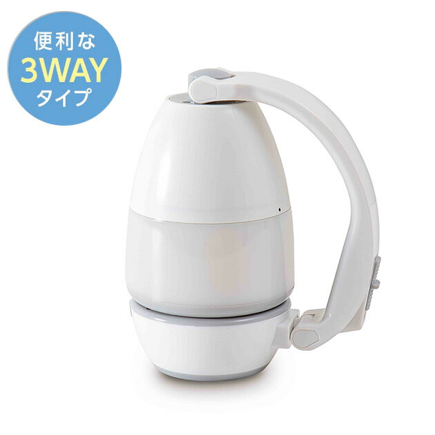 LED 3Way マルチ ランタン ハンディライト 懐中電灯 テーブルライト 角度調節可 ポータブルランプ ランタン 災害時 KSLT-001W【送料無料】のサムネイル
