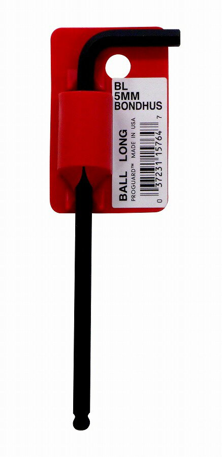 ボンダス・ジャパン BONDHUS(ボンダス) ボールポイント・六角L形レンチ ロングタイプ 5.0mm BL5MM #15764(4.0)