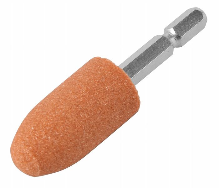 アークランドサカモト 六角軸付砲弾型砥石 19×38mm 金属用 TK-6