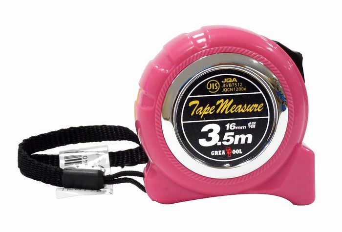 アークランドサカモト GREATTOOL(グレートツール) ロック付メジャー JIS付 16mm幅×長さ3.5m