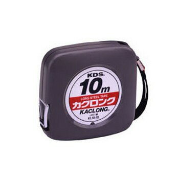 【商品詳細】コンパクトなカプセルタイプの鋼製巻尺です。テープ長さ:10mテープ巾:10mmテープ厚:0.18mm標準張力（20度時）:20Nテープ材質:スチール455mmピッチスタッドマーク付JIS1級重さ:190g【送料について】北海道、沖縄、離島は送料を頂きます。