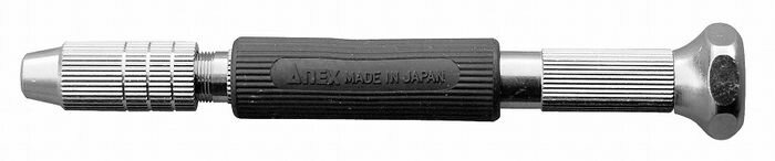 兼古製作所 ANEX(アネックス) ピンバイス No.98-R ラバーグリップ付・収納式 0.1~3.2mm