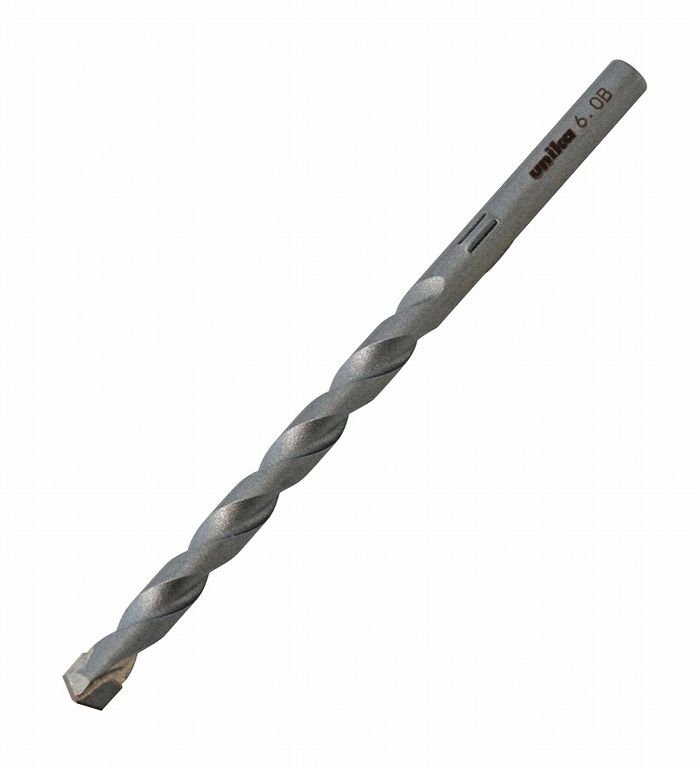 【商品詳細】コンクリート用（ブロック・モルタル・大理石）刃先径：6．0mm有効長：65mm全長：100mmBNタイプ・ストレートシャンク振動用ドリル用スリップ止付注意：使用する電気ドリルは、ドリルビットの指定のものを使用してください。ドリルビットの着脱は、始動スイッチの切れていることを確認し、さらにコンセントを抜いてから行ってください。電機ドリルのチャック部の底部まで完全に差し込み、ドリルビットが振れたり、抜け落ちたりしないようにしっかりと締め付けてください。対象物に対して直角に穴あけしてください。【送料について】北海道、沖縄、離島は送料を頂きます。
