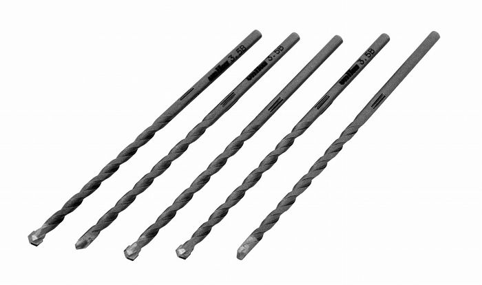 ユニカ ノンスリップドリルセット 5本入 3.5mm コンクリート用BNタイプ【送料無料】