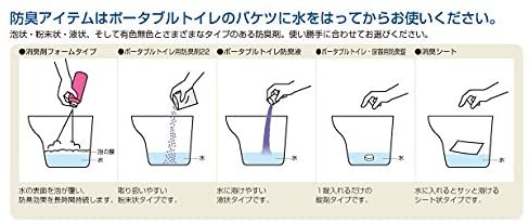 リコメン堂生活館のアロン化成 アロン化成 安寿 ポータブルトイレ用 防臭液 無色 533-207｜アングル2