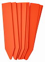 ヒラサワ FG 園芸カラーラベル (18枚入) 9cm 橙