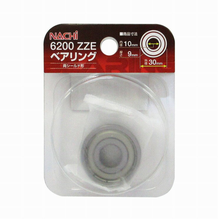 ARC �ʥ�(NACHi) �٥���� ���10mm ����30mm 6200-ZZE