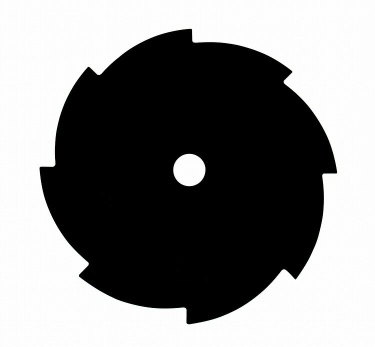 三陽金属 金雉 刈払機用切込刃 230×1.4mm ブラック 8P×230×1.4 729989