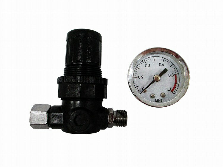 GREATTOOL スプレーガン用 レギュレーター 中間減圧メーター GTEV-03 2