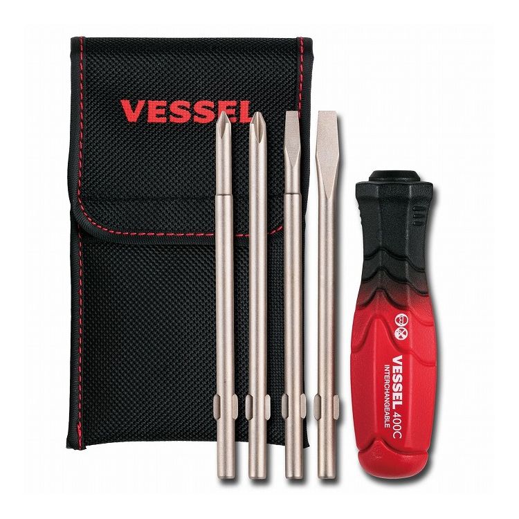 樂天商城 - ベッセル VESSEL デュアルトーン 差替ドライバー 4本組 TD-2100