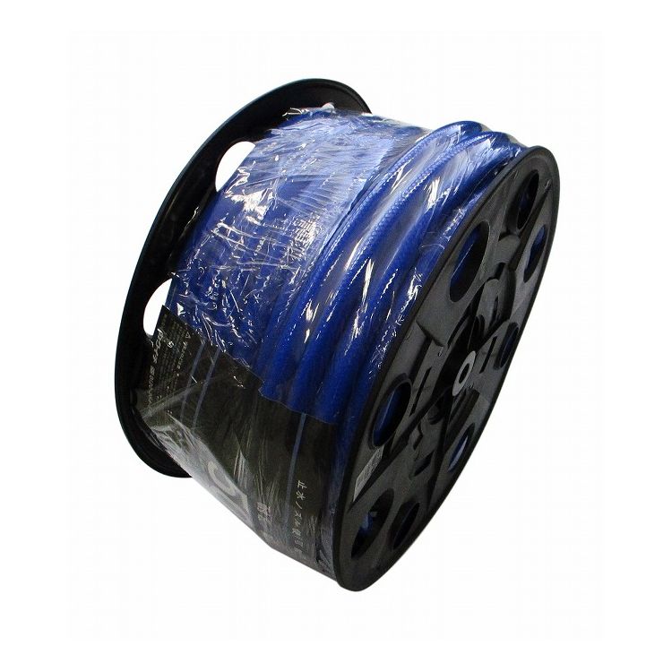 カクイチ 散水ホース 耐圧 防藻 ブルー 内径15mm 50M 892932【送料無料】