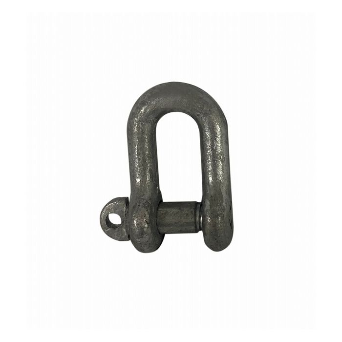 【商品特長】用途：荷物の荷役や連結金具に等級：M級呼びサイズ：14mm使用荷重：1.25t仕様：スタンダードタイプ仕様：ねじ込みタイプ仕様：ストレート仕様：溶解亜鉛メッキ(ドブメッキ)土木、建築工事などでの荷物の荷役、連結金具としてご使用頂けます。溶解亜鉛メッキ(ドブメッキ)を施しています。スタンダードなシャックルです。【送料について】北海道、沖縄、離島は送料を頂きます。