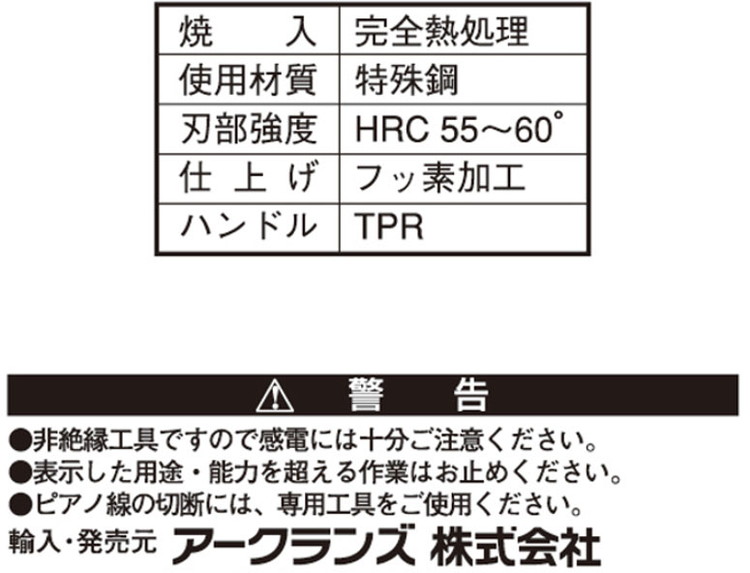 WIZ'A アークランズ マイクロペンチ スプリング付 WZP-125F