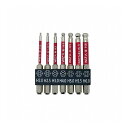 WIZ'A アークランズ ボールポイントビットセット 7本組 レッド 65mm WZB-7-65