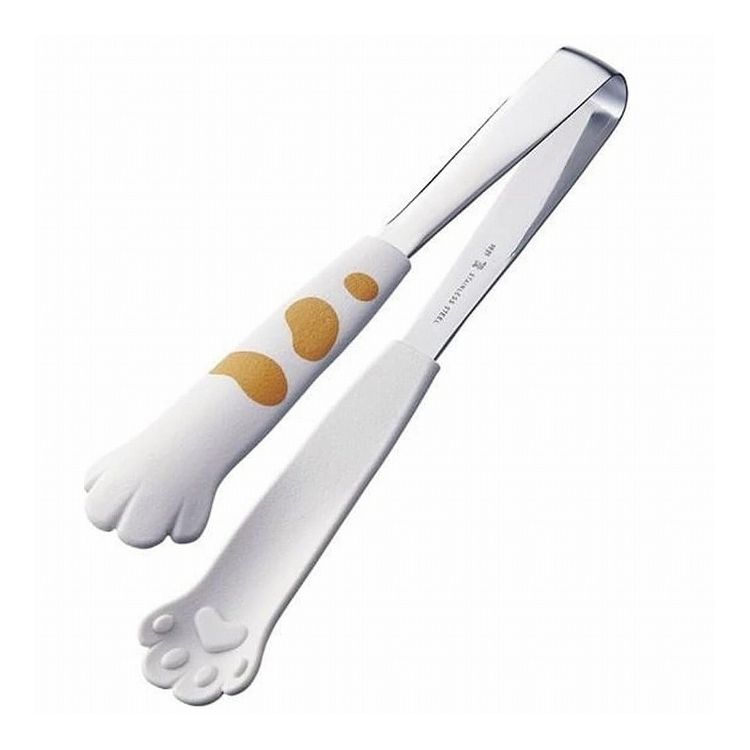 田辺金具 Tanabe Kanagu 卓上トング きゃっちだにゃん 白たま 燕三条製 PR3446