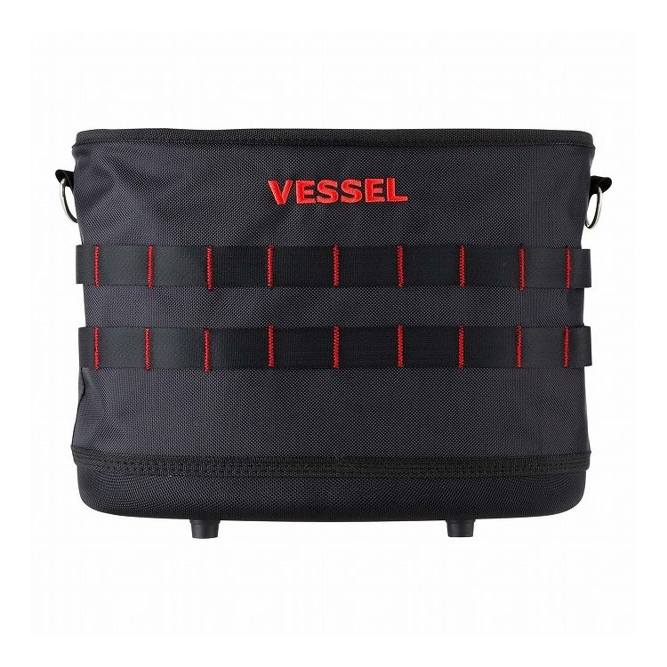 ベッセル VESSEL 電工バケツ タフフィットバケツ Mサイズ フック付き 収納可能重量6Kg TBK-300【送料無料】