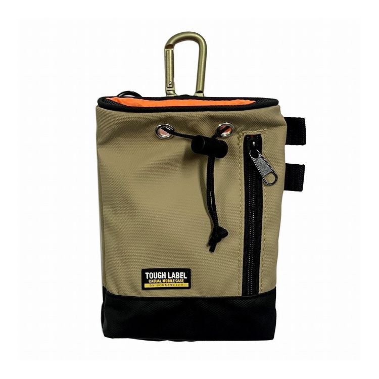 冒険倶楽部 タフレーベル ボトルが入る小物ケース カラビナ付 FT-10