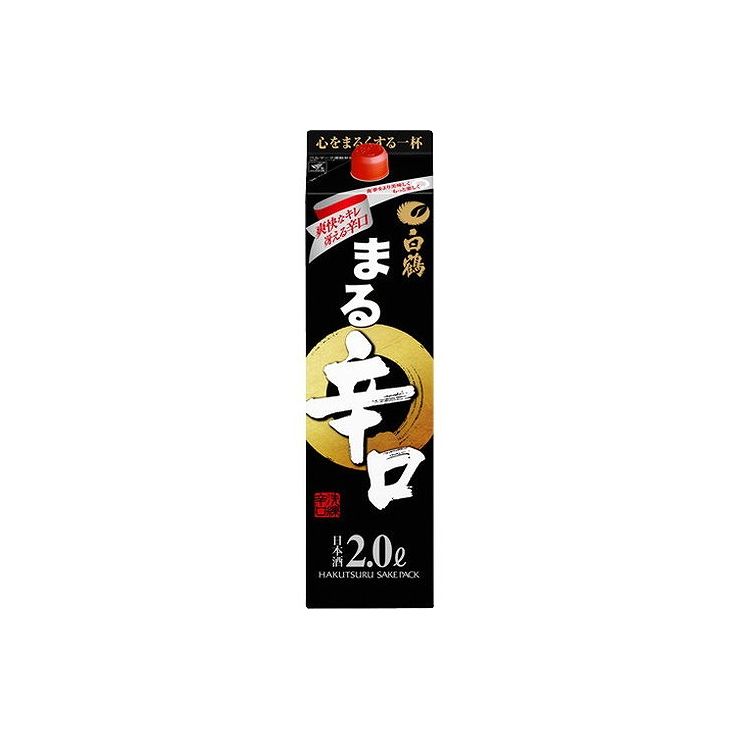 白鶴酒造(株) 白鶴「まる」辛口 サケパック 2L(代引不可)