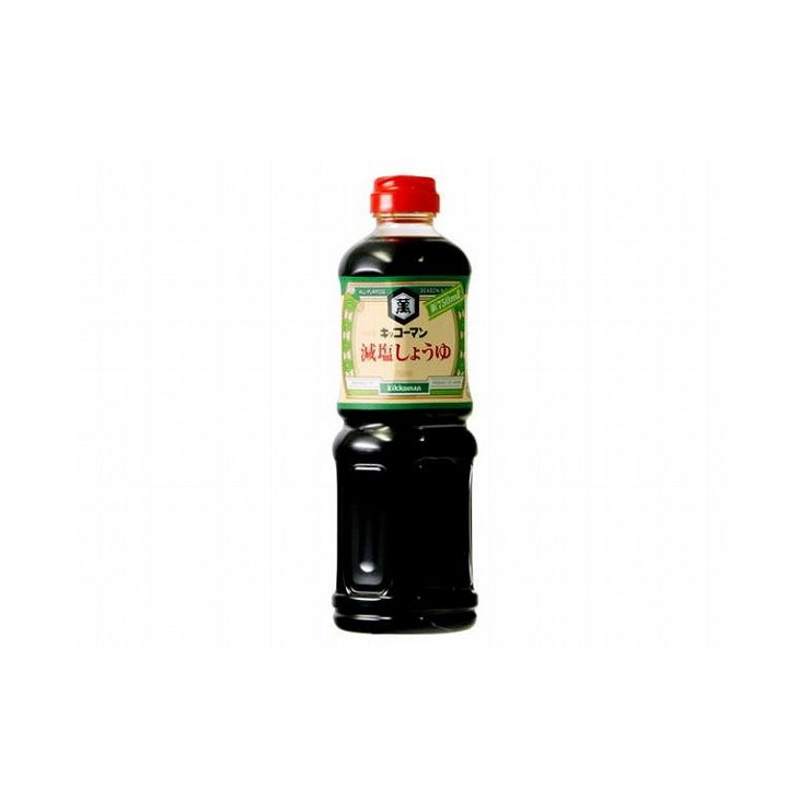 【まとめ買い】 キッコーマン 減塩しょうゆ 750ml x6個セット 食品 まとめ セット セット買い 業務用(代引不可)【送料無料】