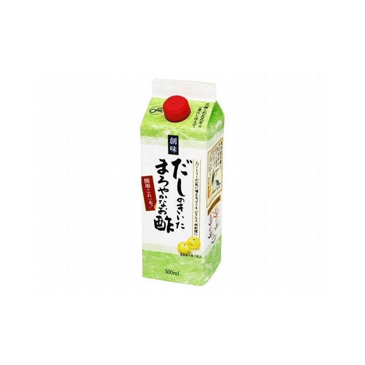 【まとめ買い】 創味 だしのきいたまろやかなお酢 500ml x6個セット まとめ セット まとめ売り セット売り 業務用(代引不可)【送料無料】のサムネイル