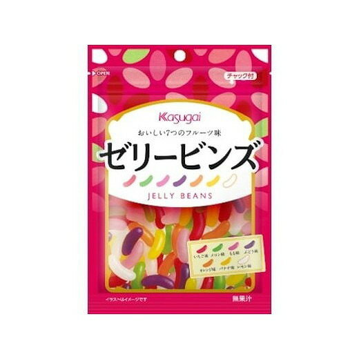 【12個セット】 春日井 ゼリービンズ 76g x12 まとめ買い まとめ売り お徳用 大容量 セット販売(代引不可)