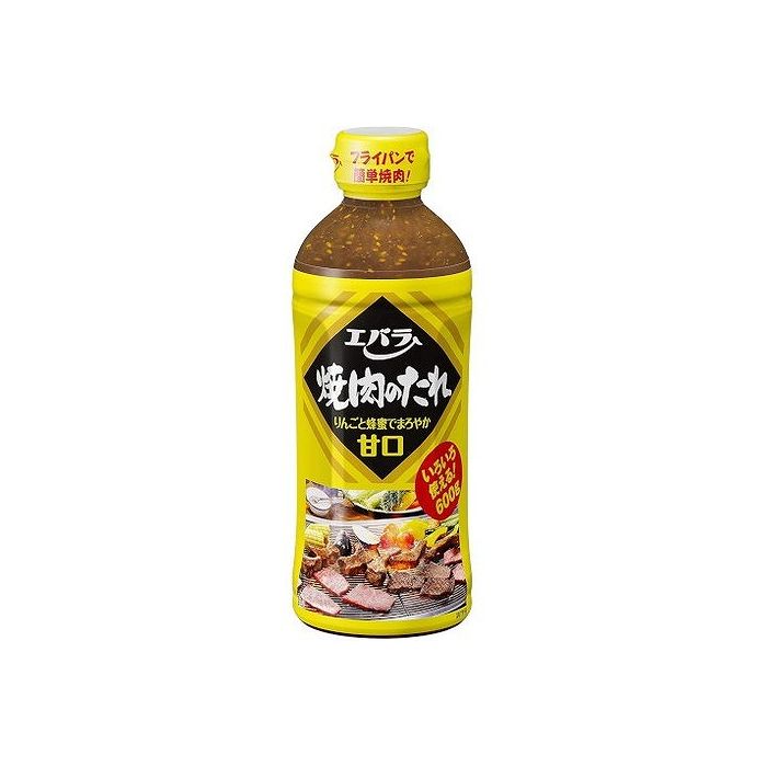 【6個セット】 エバラ 焼肉のたれ パーティー 甘口 600g x6 まとめ売り セット販売 お徳用 おまとめ品(代引不可)【送料無料】